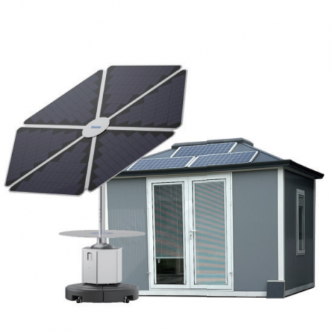 Solar Parasol Mobile Power Station